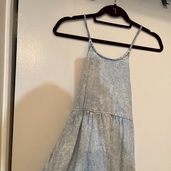 Zara Kids Size 10‎ Blue and White Dress - Picture 3 of 14